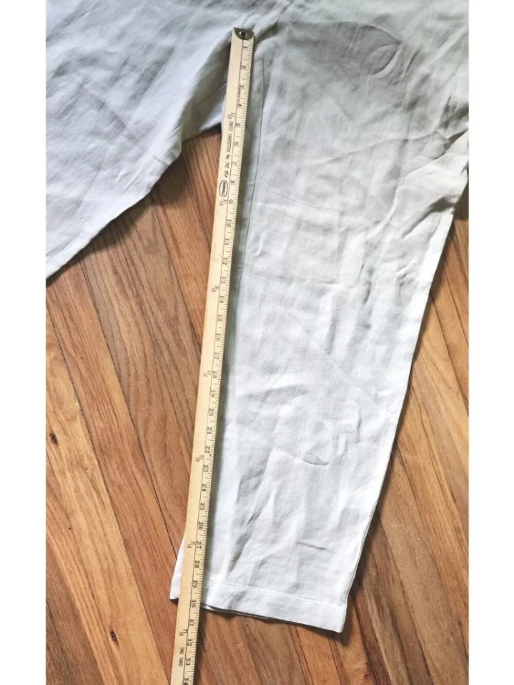 Tommy Bahama Pants 40x30 Beige Linen Silk Blend Flat Front NEW RTL $125
